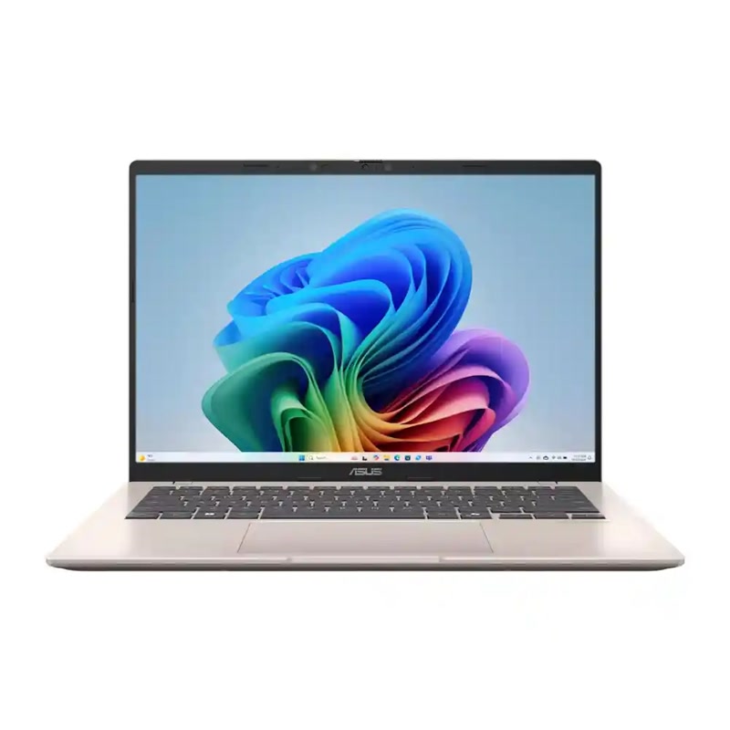 لپ‌ تاپ 14 اینچی ایسوس مدل Vivobook X1407QA SnapDragon X126100 16GB 512GB Adreno نمای ۲
